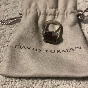 David Yurman Garnet ring